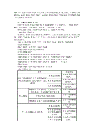 中级会计职称考试《中级会计实务》学习方法指导讲义.doc