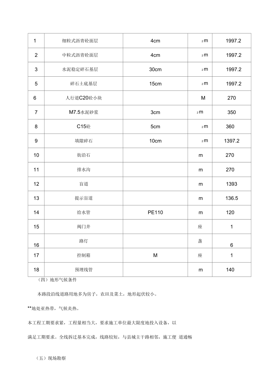 小型市政道路工程施工设计方案.docx_第3页