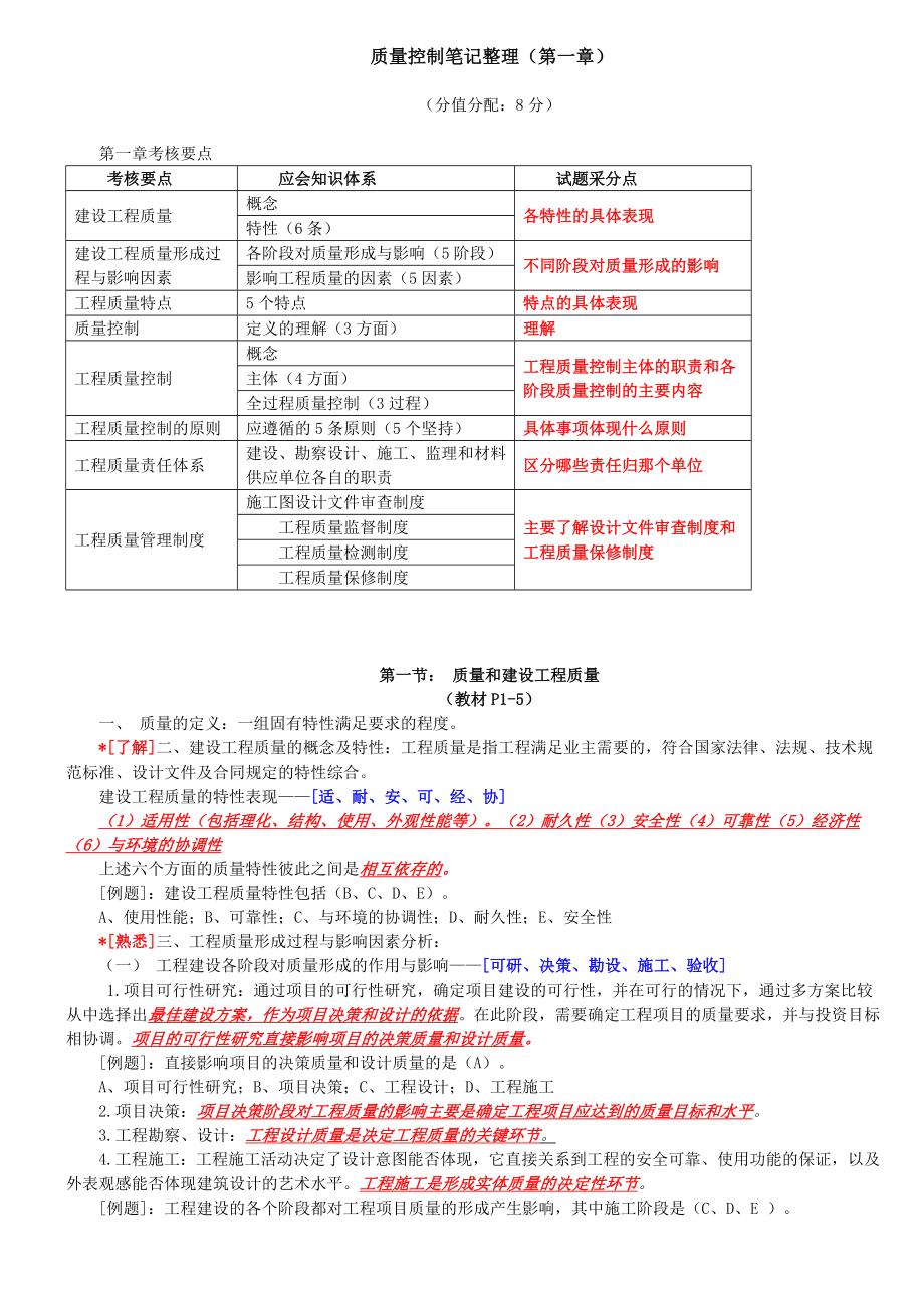 监理工程师质量控制精讲讲义.doc_第1页