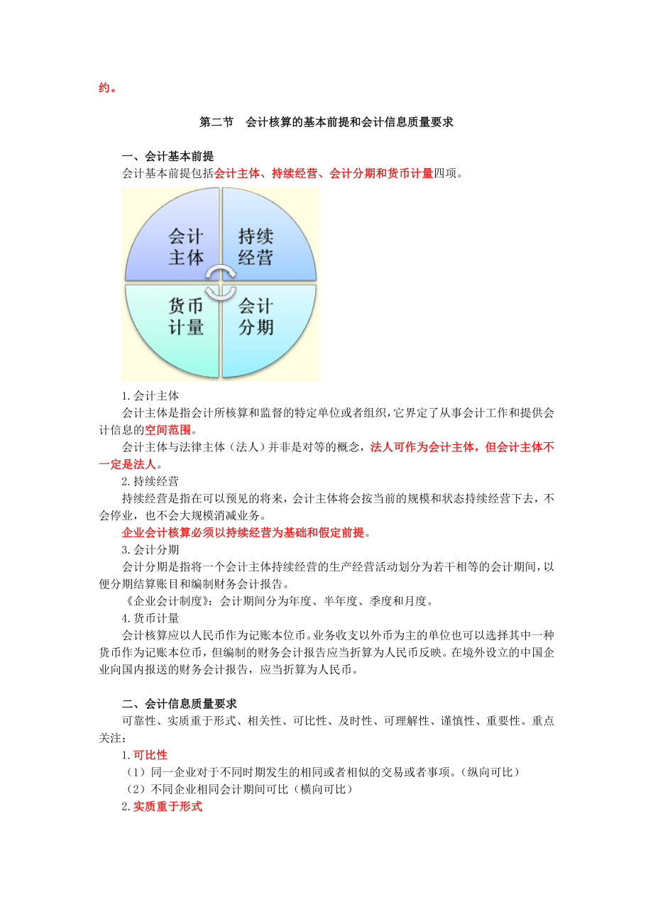 会计从业考试《会计基础》章节重点总结 全辽宁篇.doc_第2页