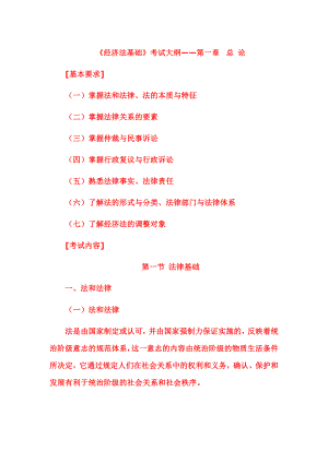 备考初级会计职称经济法基础知识点汇总.doc