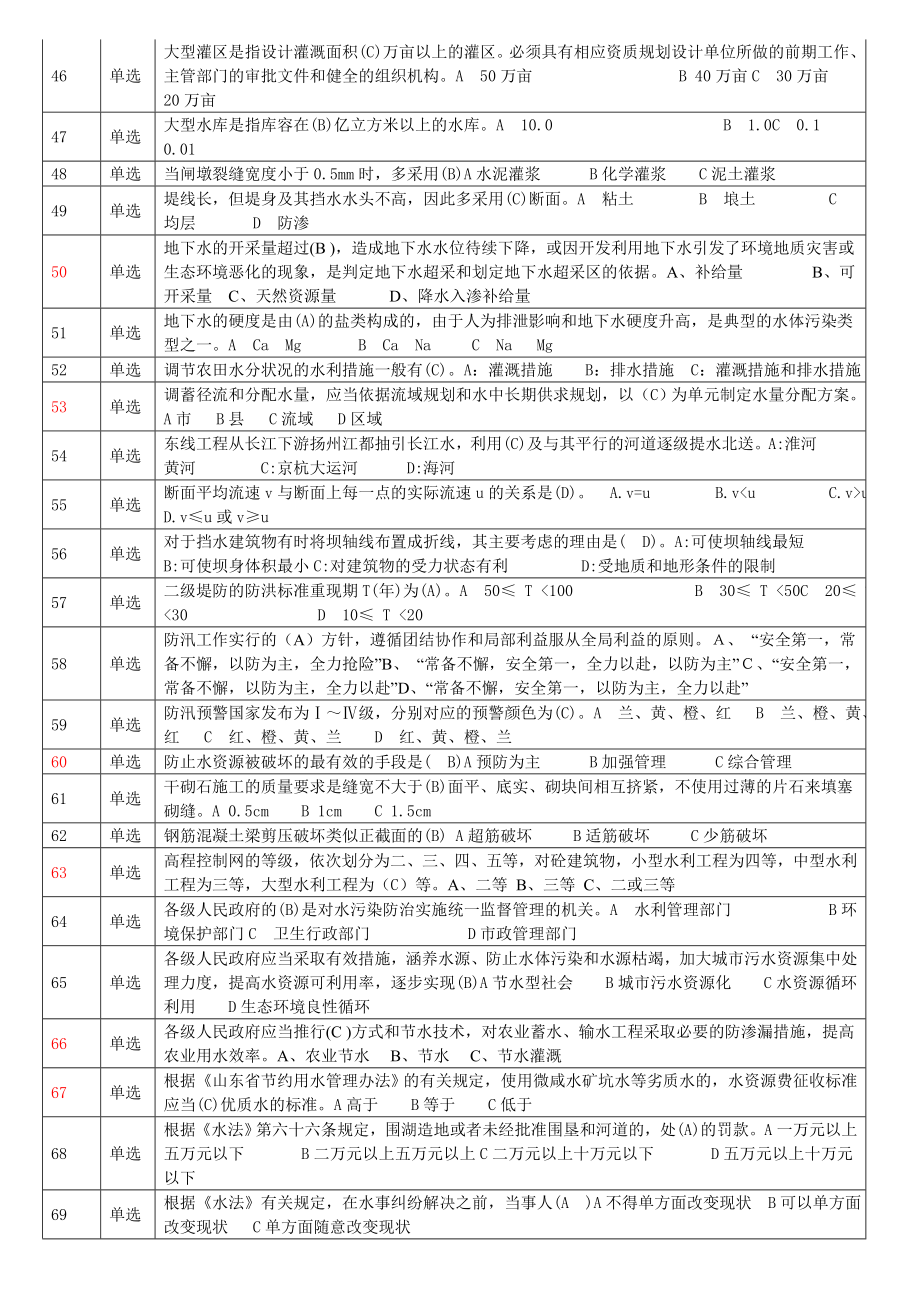 初级职称考试(水利专业).doc_第3页