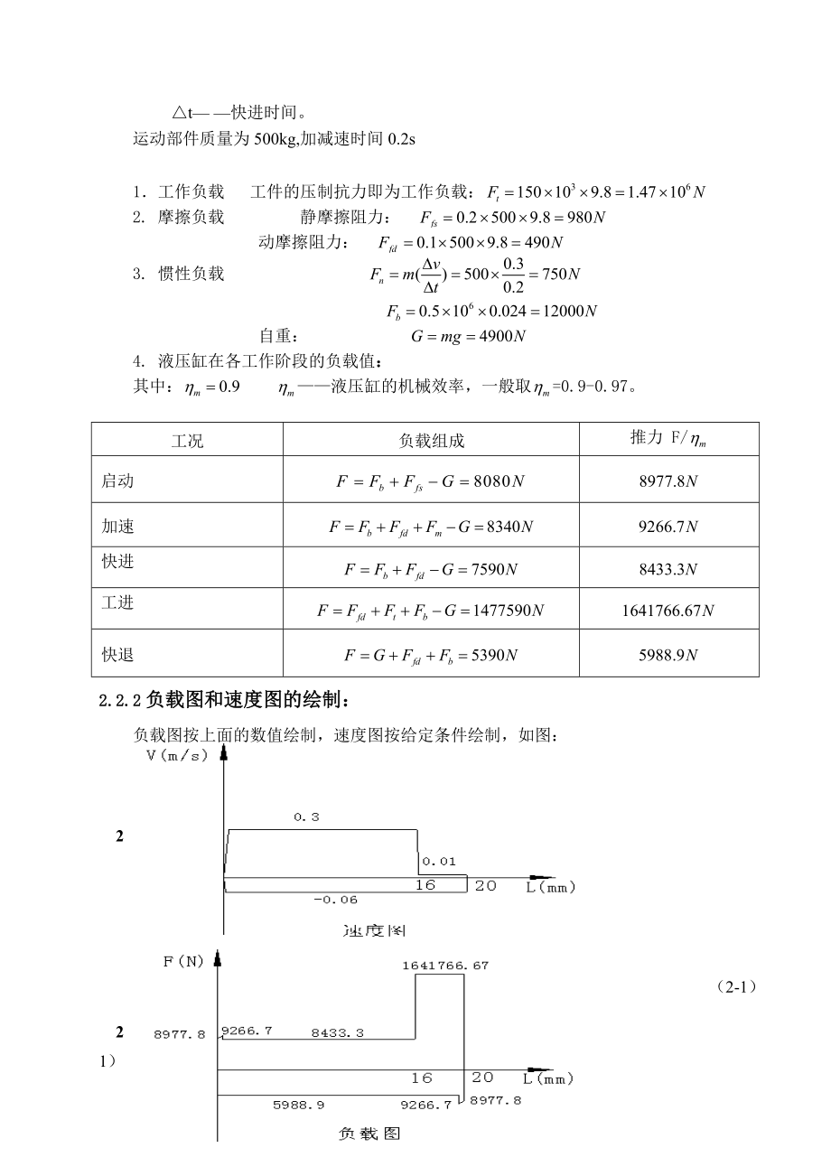 150T四柱液压机液压系统设计毕业设计论文.doc_第3页