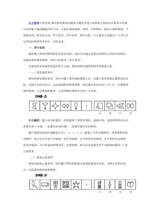 国家公务员考试行测暑期炫酷备考判断推理：图形推理的解题关键.doc