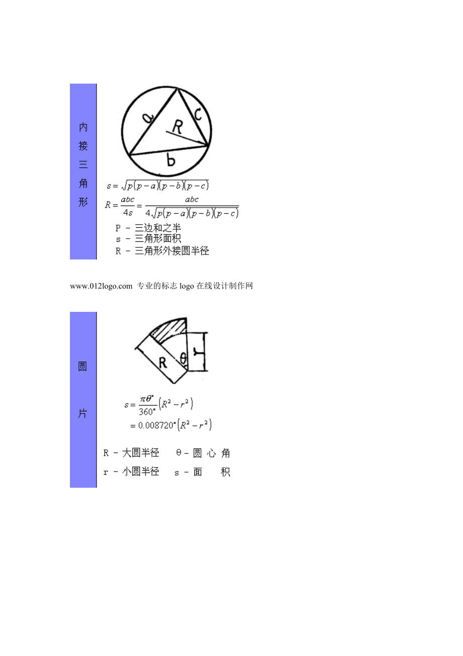 各种图形计算公式大全.doc_第2页