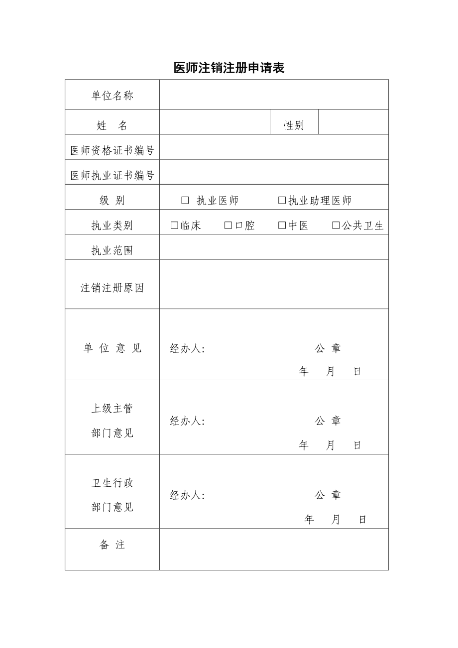 医师资格证书》补发申请表.doc_第3页