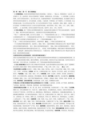 国土资源复习资料.doc