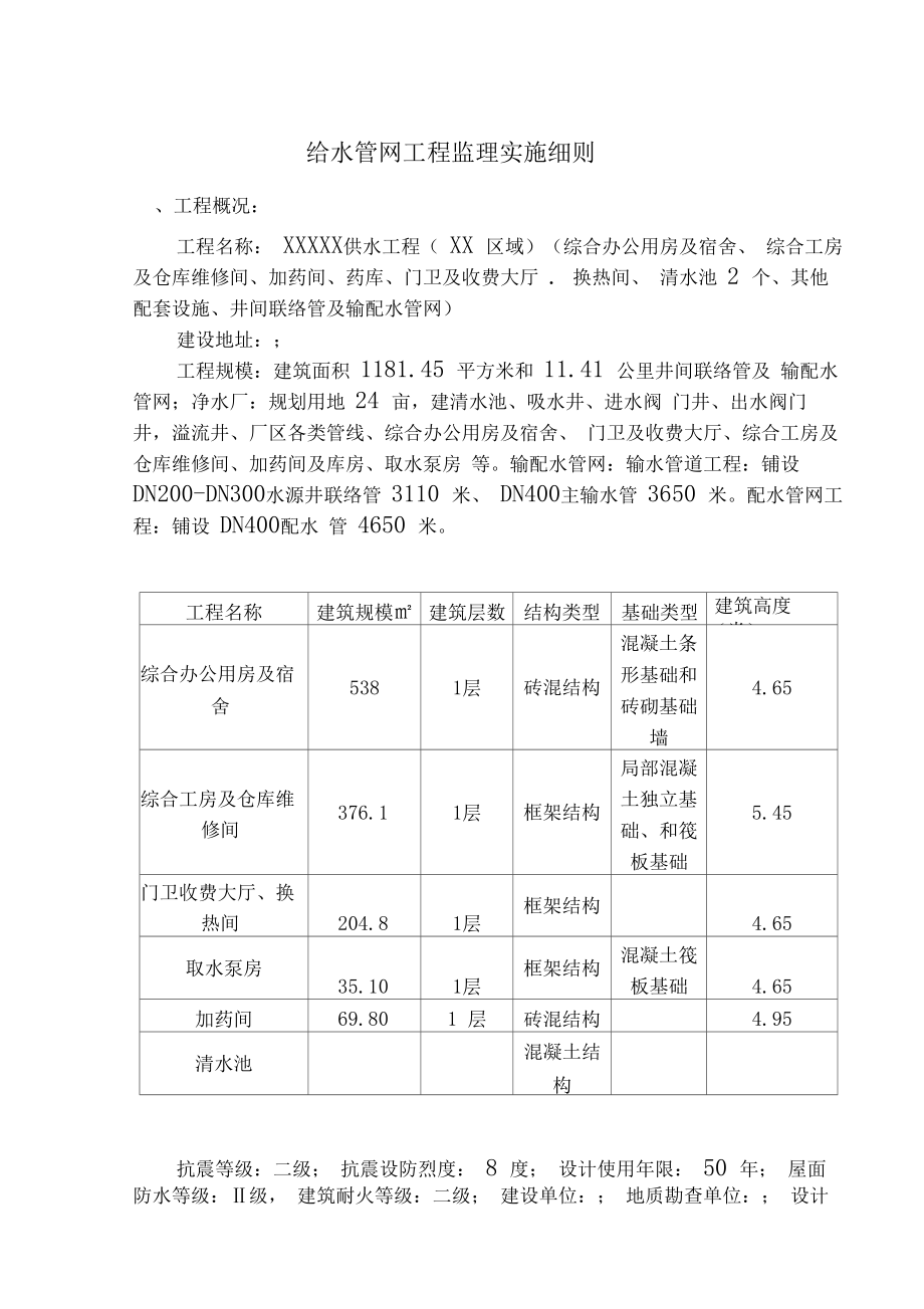 城镇供水管网工程监理实施细则.docx_第3页