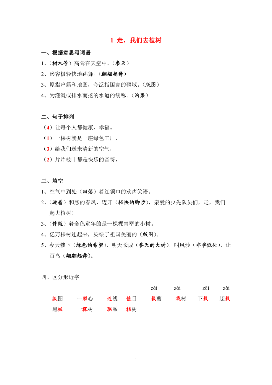 ★★苏教版四(下)语文精典复习(最新整理).doc_第1页