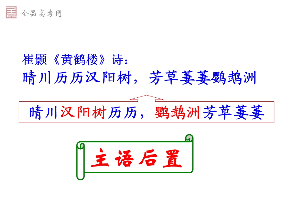 注意诗句语序的颠倒——优秀实用.ppt_第2页