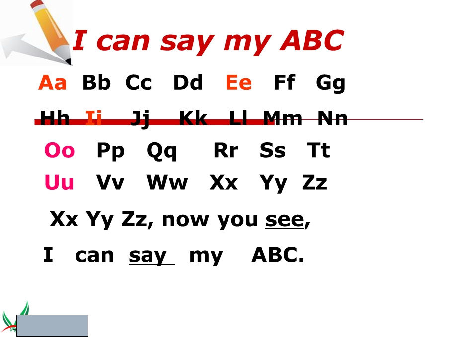 (人教PEP)七年级英语上册课件-字母书写教学课件-1.ppt_第2页