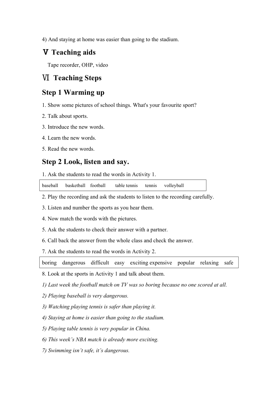 Module3Sports教案.doc_第3页