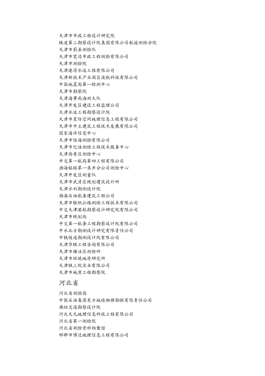 全国地理信息产业峰会注册单位名录.doc_第2页