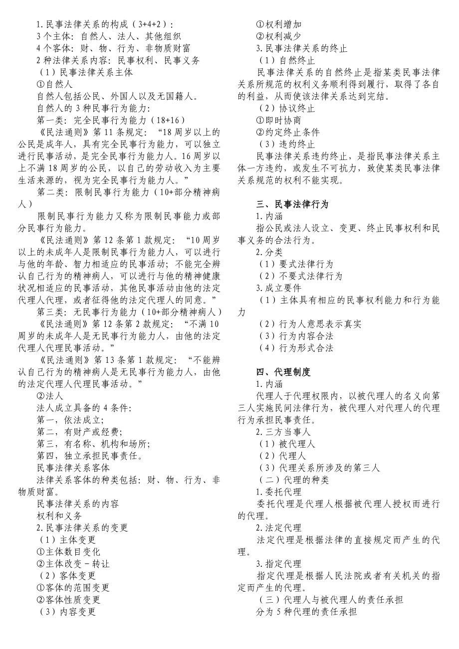 二级建造师《建设工程法规及相关知识》考试重点.doc_第3页