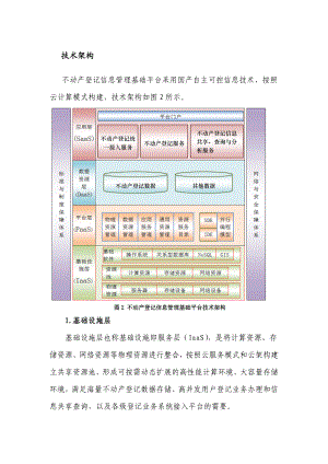 不动产统一登记信息应用平台总体技术框架.doc