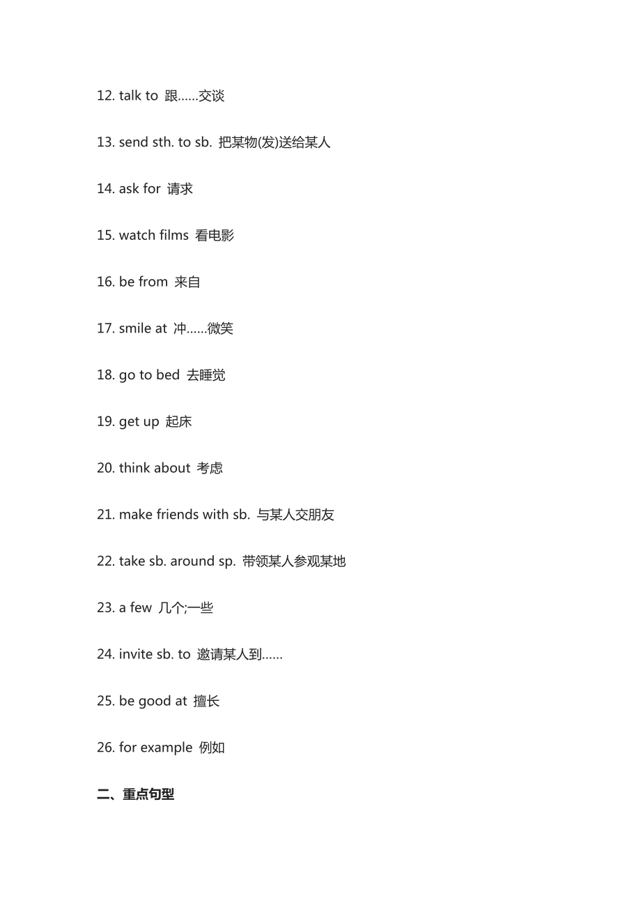 (外研版)初中英语八年级上册知识点归纳总结.docx_第2页