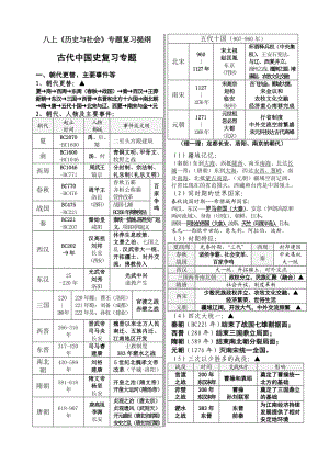 最新八上社会期末复习资料.doc