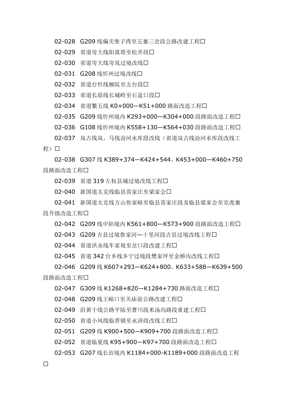 山西重点工程项目名单.doc_第3页