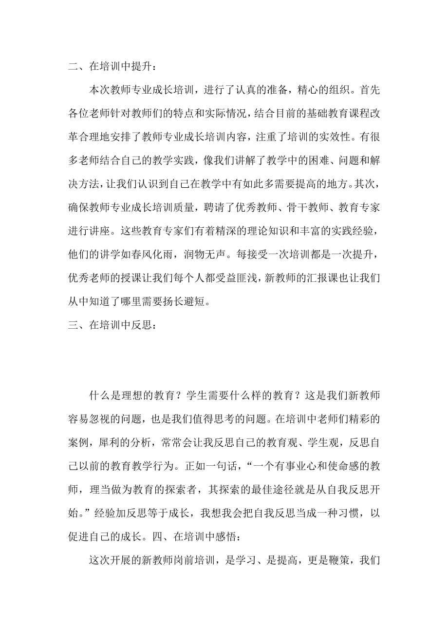 新教师岗前培训总结 .doc_第3页