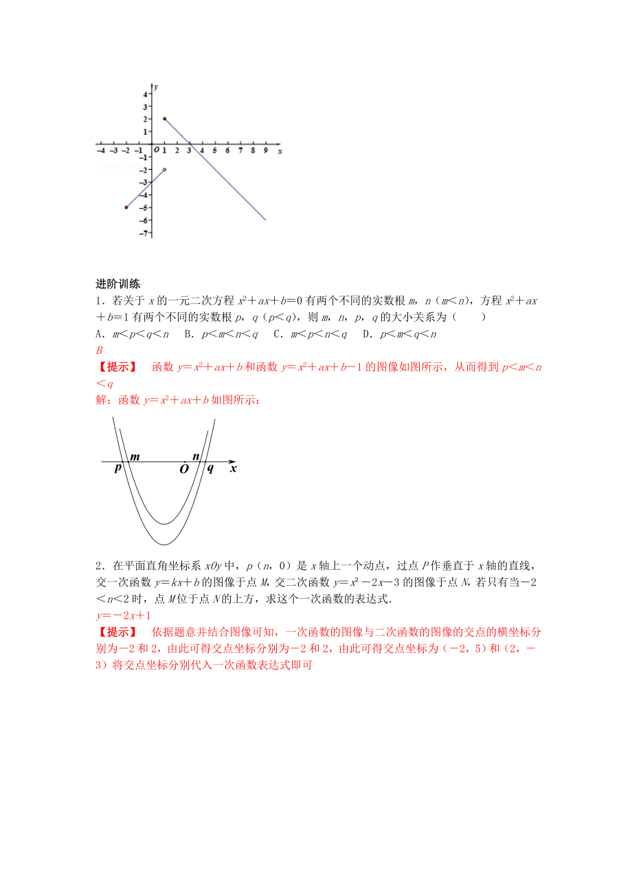 中考数学压轴题专项汇编专题2函数与方程.doc_第3页