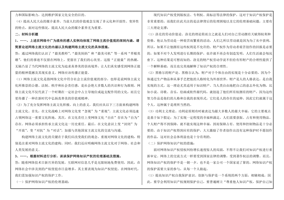 0948(网络文化及伦理)答案.doc_第2页