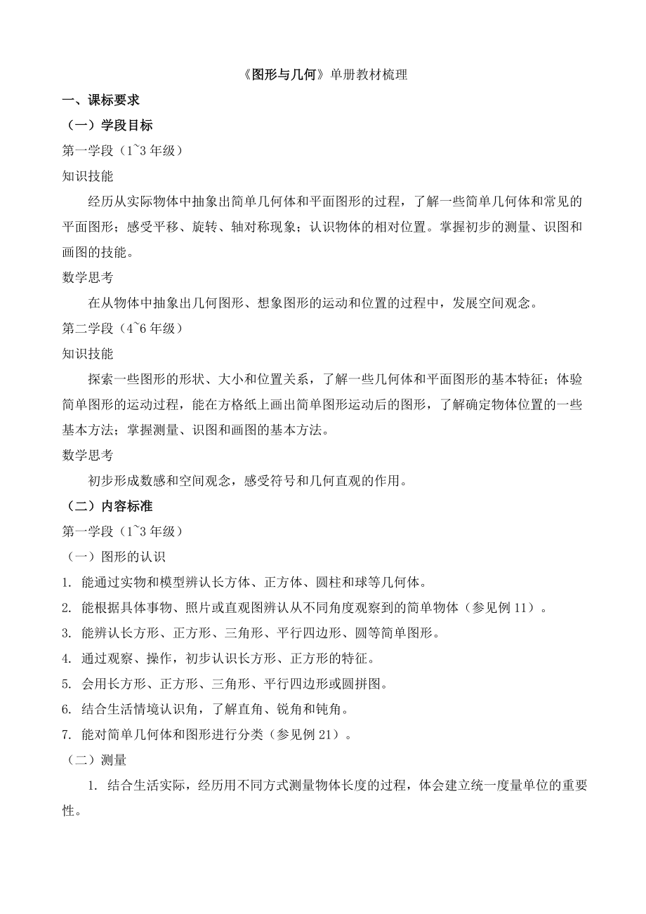 《图形与几何》单册教材梳理解析.doc_第1页