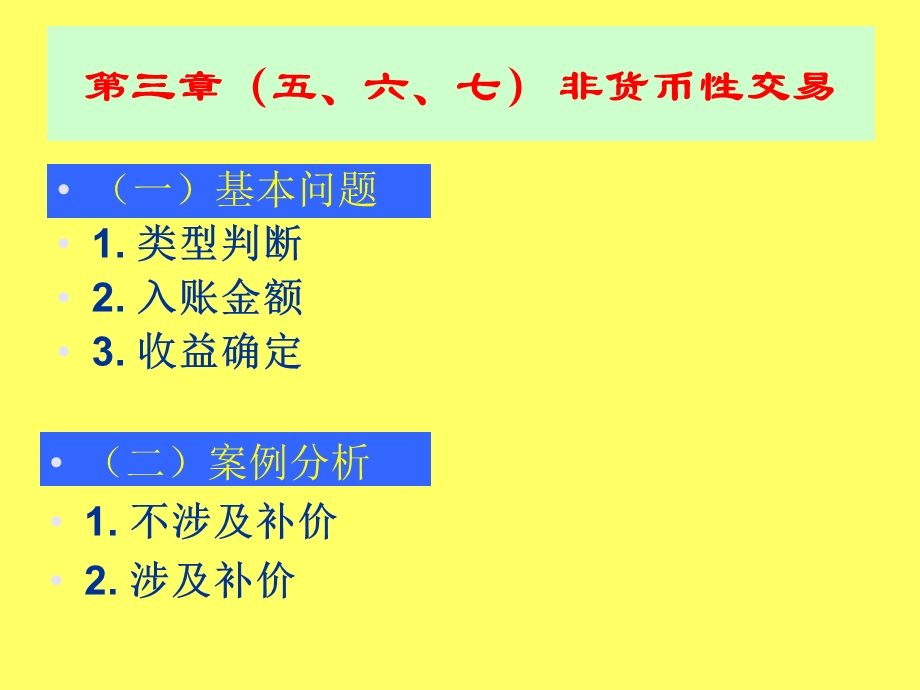 中级财务会计非货币性交易.ppt_第1页