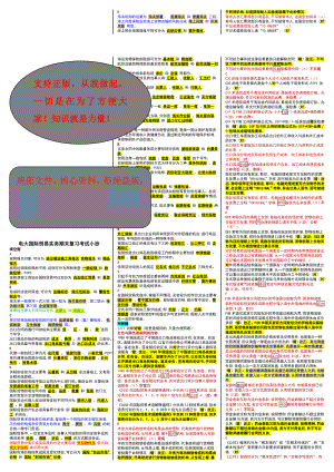 最新电大《国际贸易实务》期末复习重点必备考试小抄【精编直接打印版】 .doc