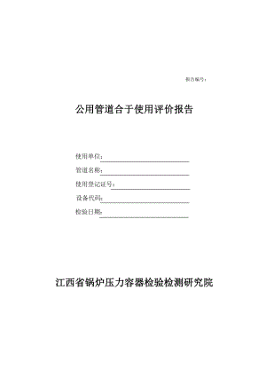 03.15.03公用管道合于使用评价报告.doc