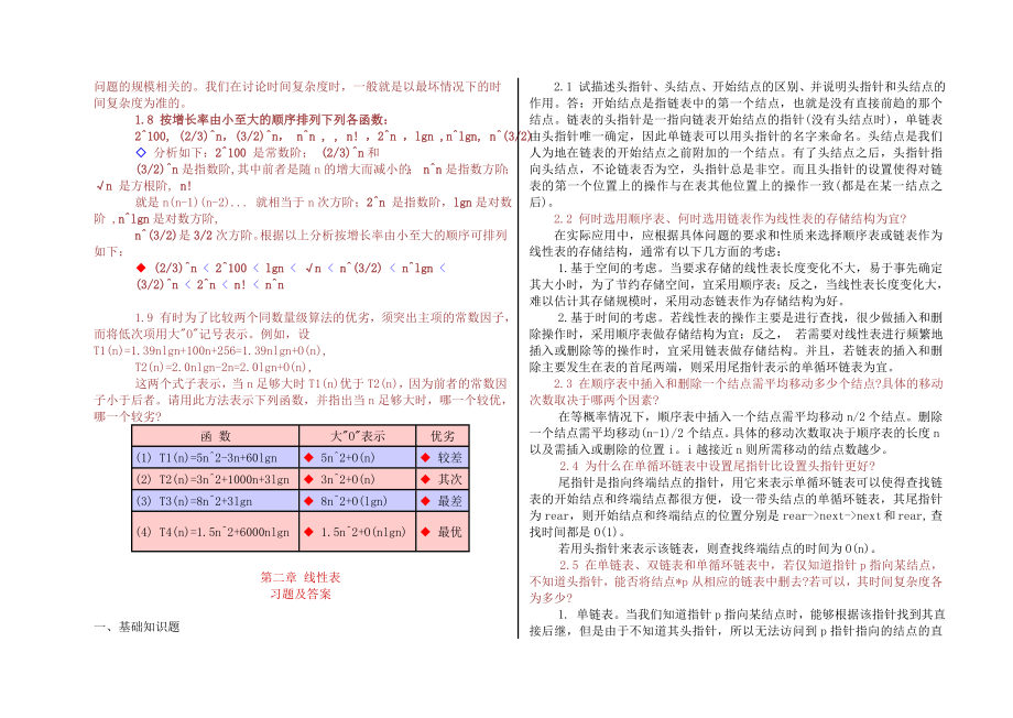 数据结构复习资料及答案.doc_第2页