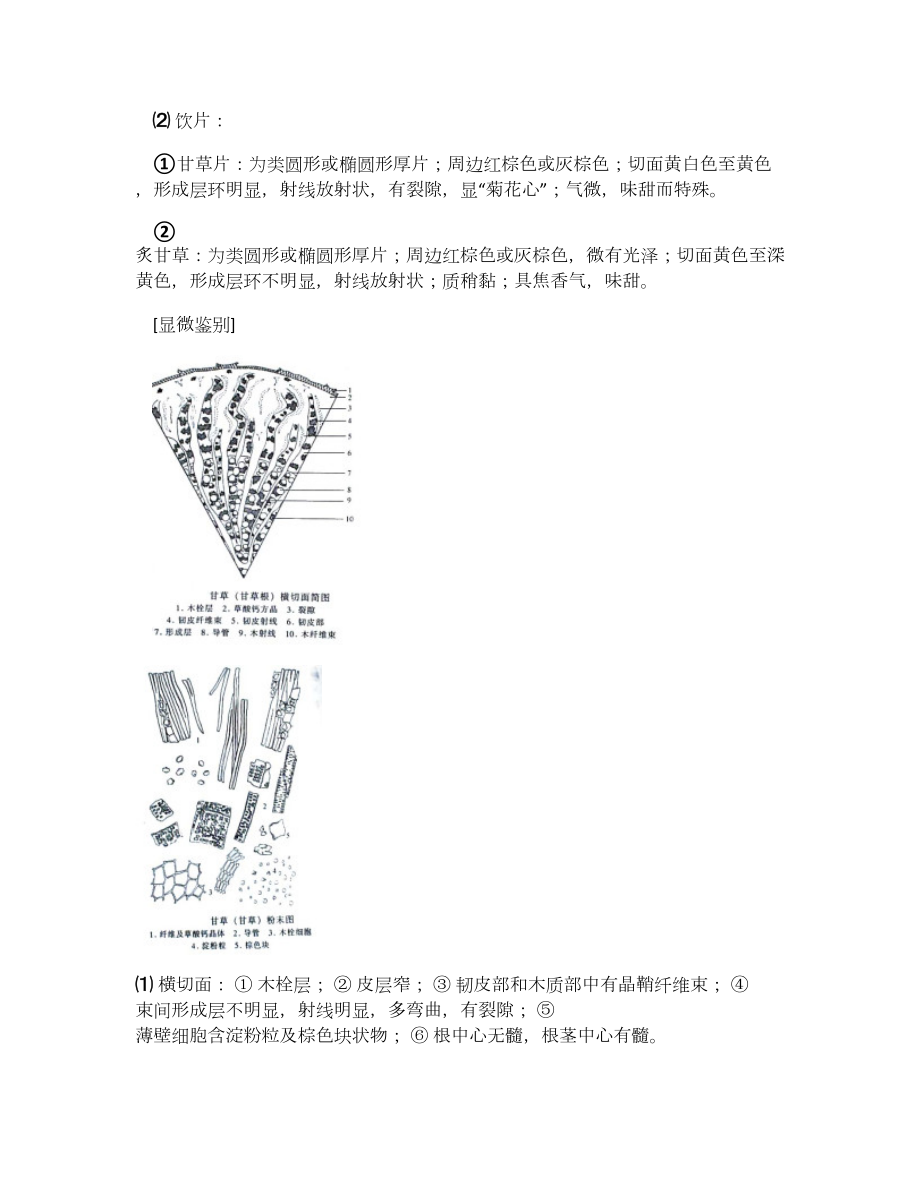 中药鉴定学重点药材总结讲解.doc_第3页