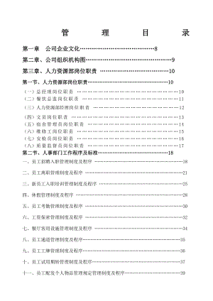 五星级酒店全套营运管理手册.docx