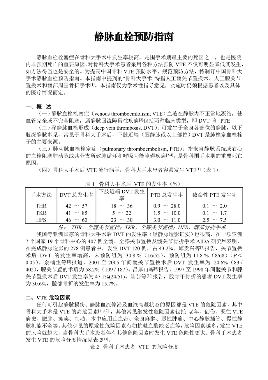 静脉血栓预防指南.doc_第1页