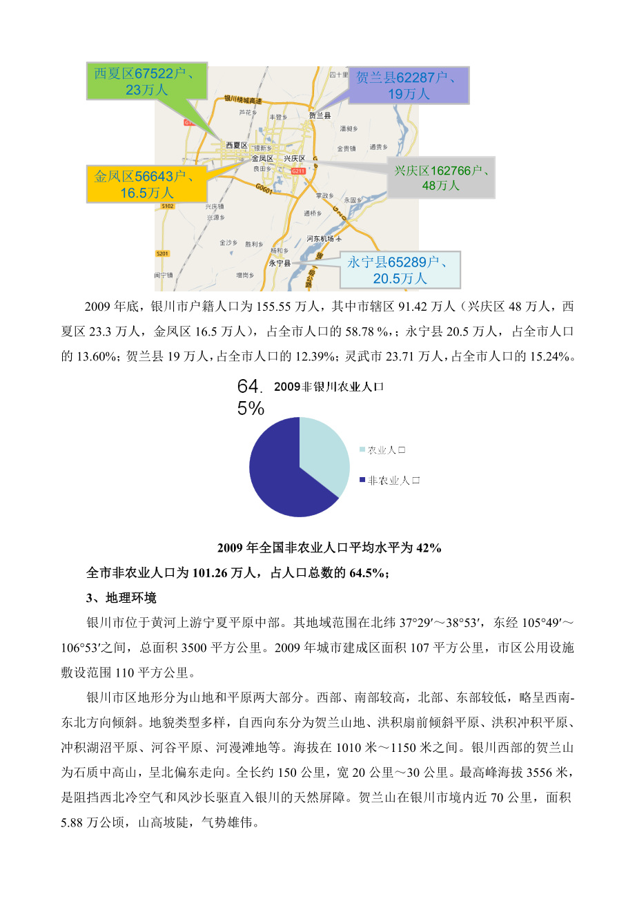 银川城市发展和住宅市场调研报告.doc_第2页