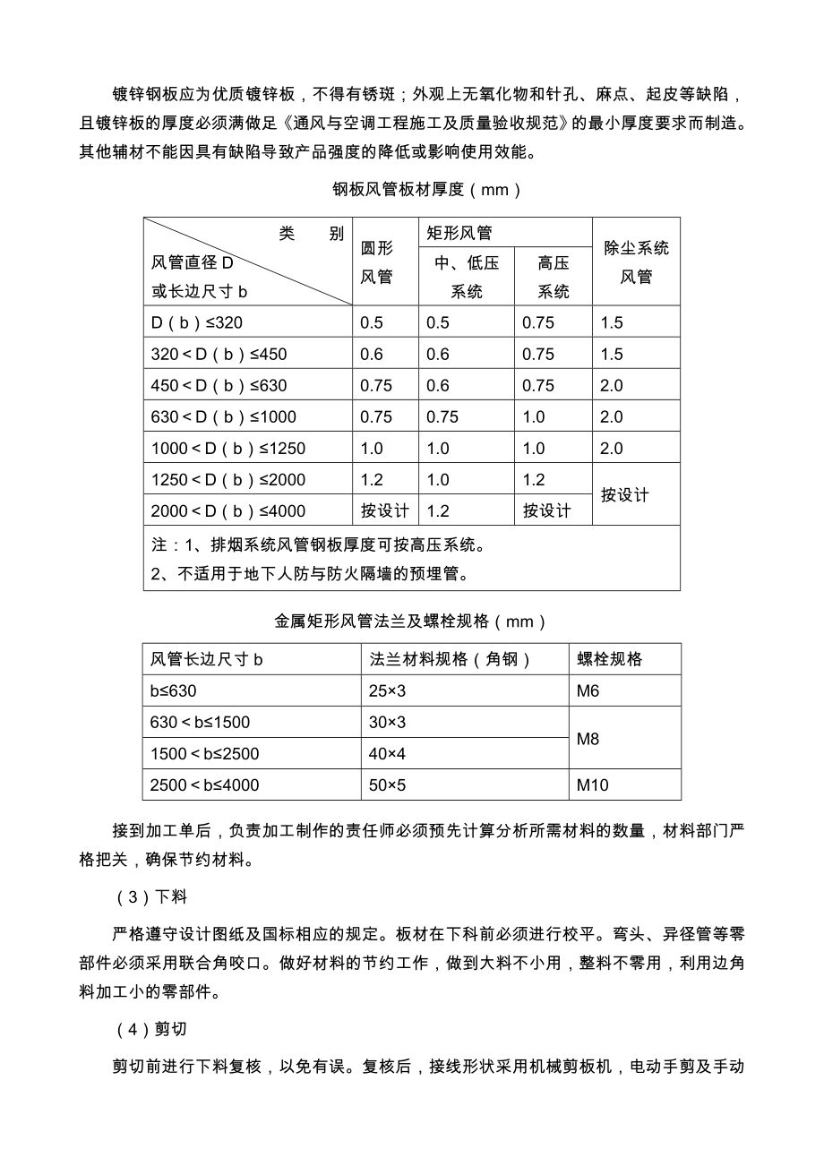 通风工程施工方案和技术措施.doc_第2页