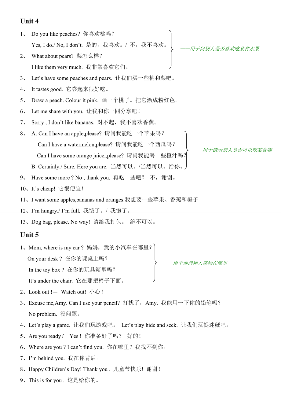 PEP英语三年级下册经典复习资料.doc_第3页