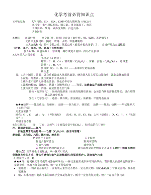 化学考前必背知识点.doc