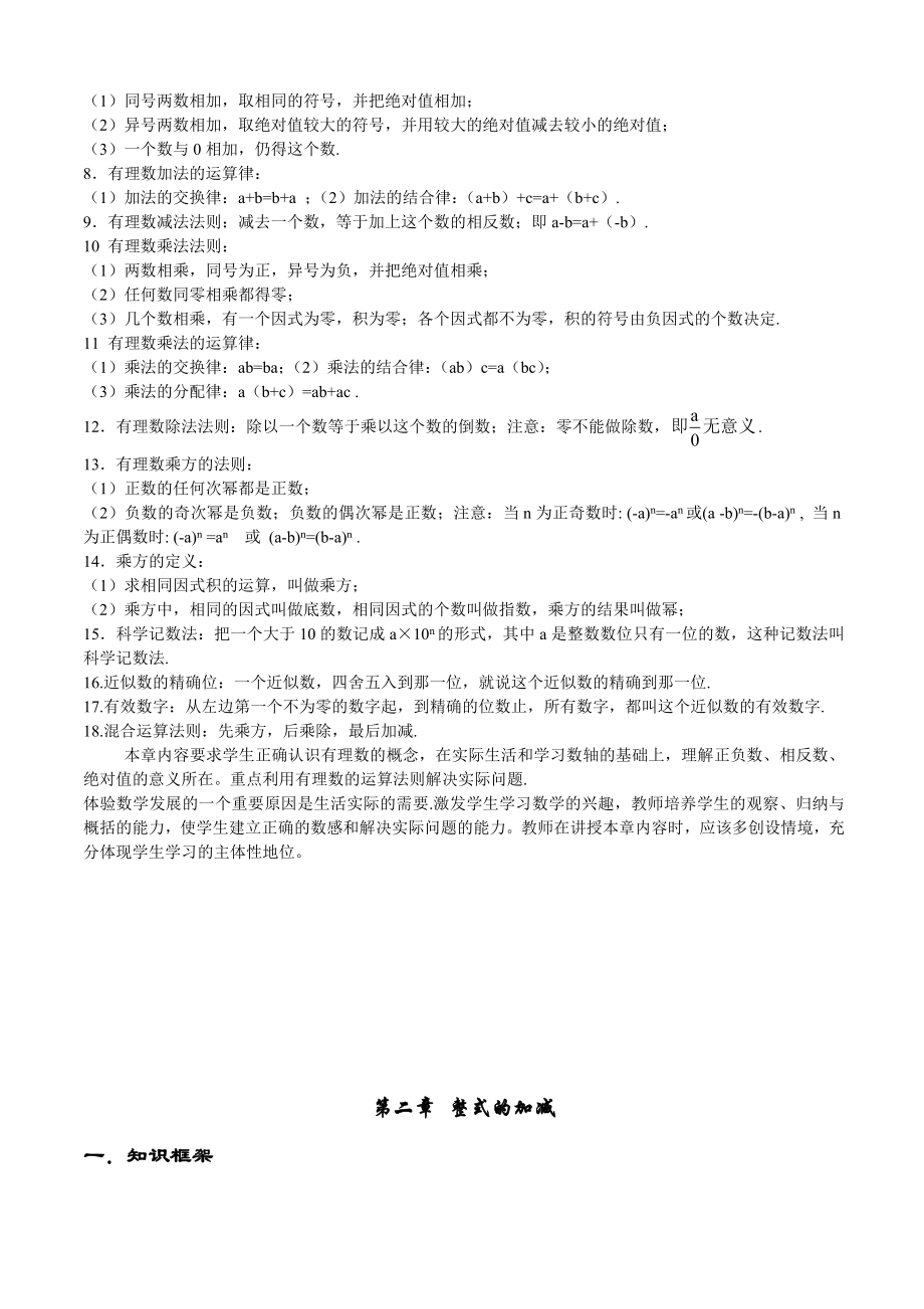 初中数学知识点全总结(打印版).doc_第2页