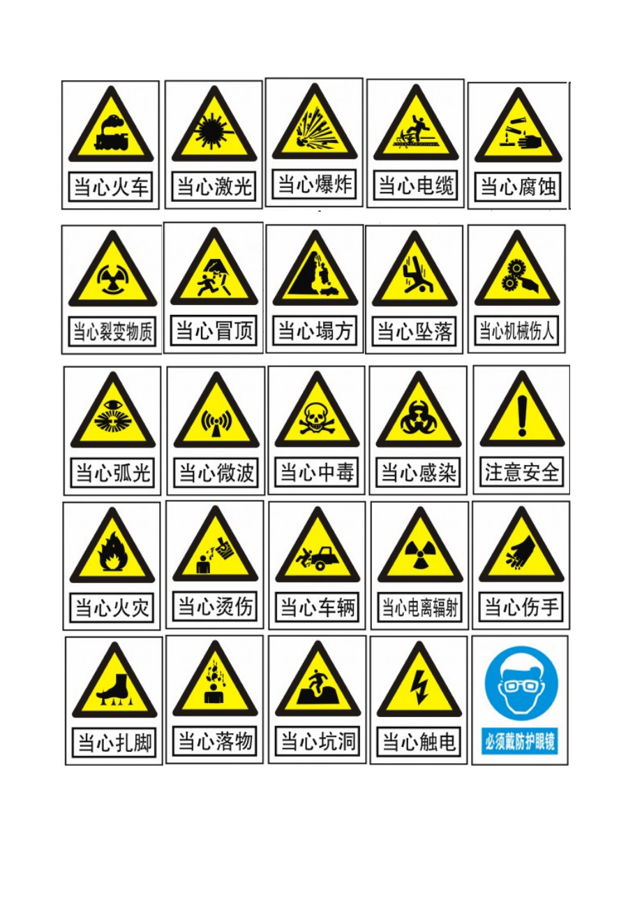 安全标志大全图片最新.doc_第2页