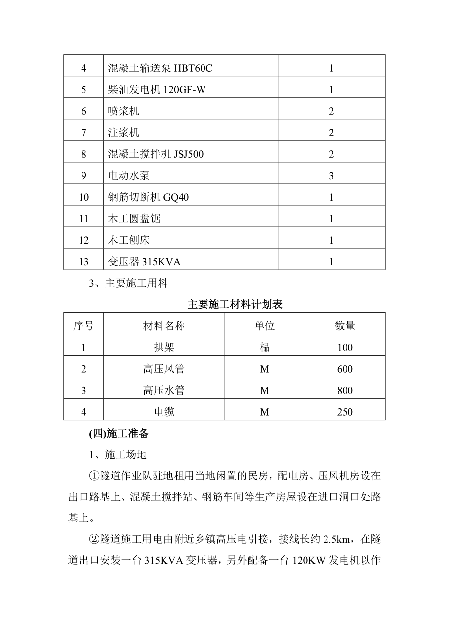 隧道开挖施工组织设计方案.doc_第3页