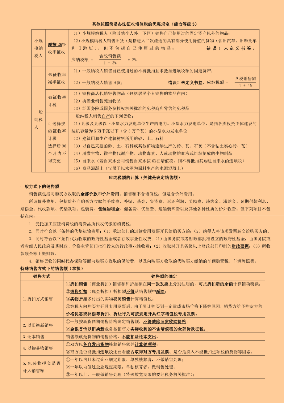 CPA注册会计师 税法 精华笔记.doc_第3页