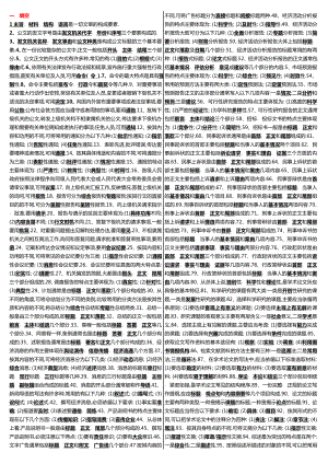 电大《文秘管理与应用写作》课程期末考试重点小抄精华打印版.doc