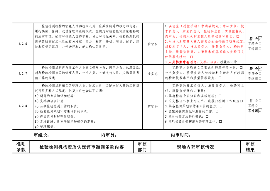 新内审检查表图文.doc_第3页