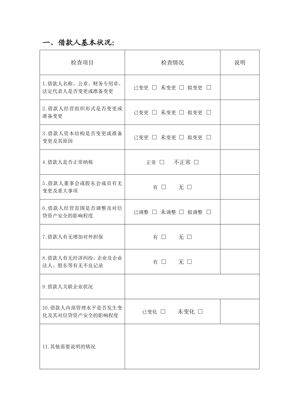 信用社（银行）固定资产贷款检查报告　精品.doc_第2页