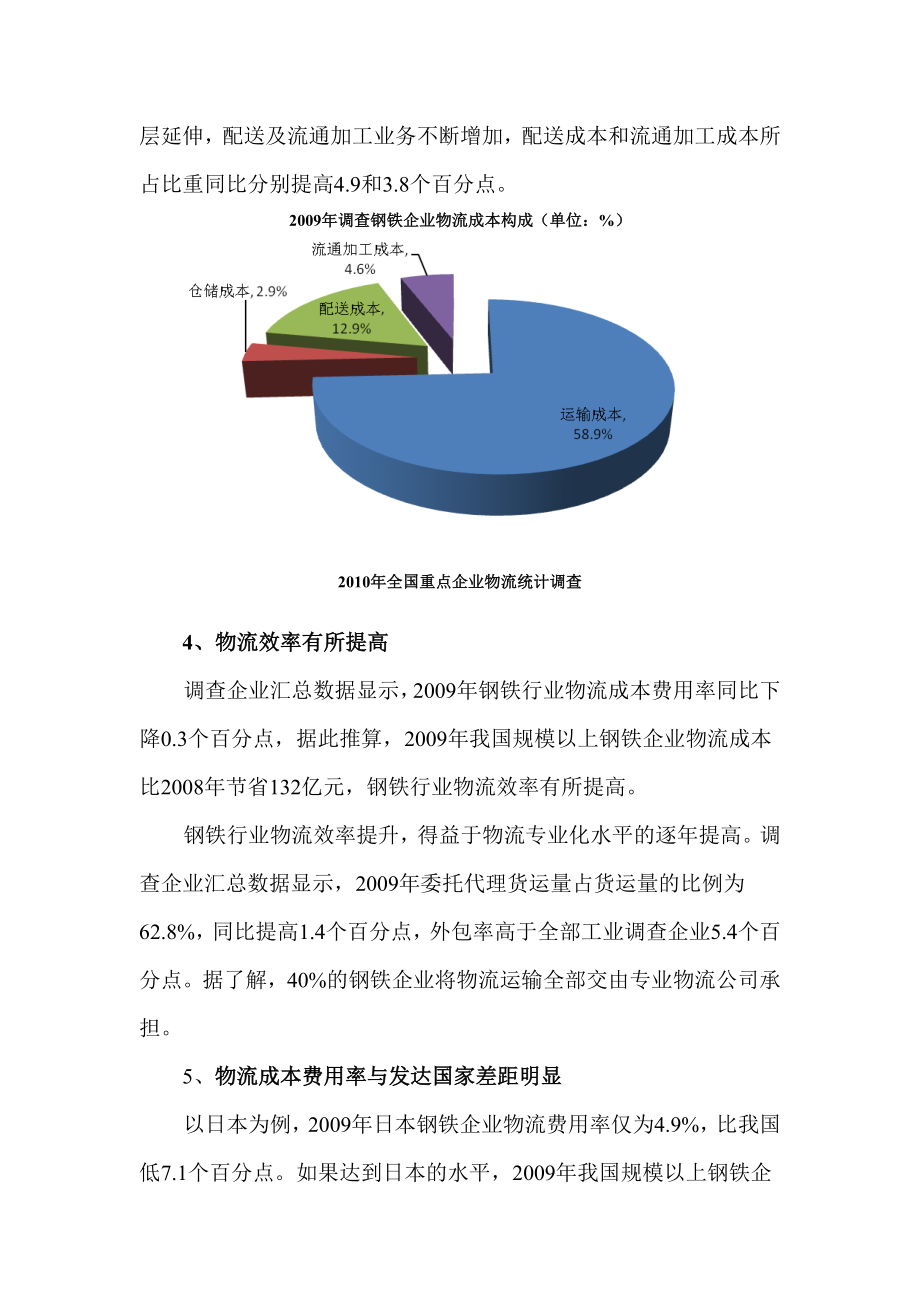 全国重点企业物流统计调查报告钢铁.doc_第2页