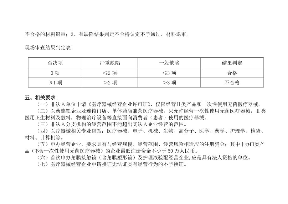 黑龙江省医疗器械经营企业资格认可实施细则（修订） .doc_第2页