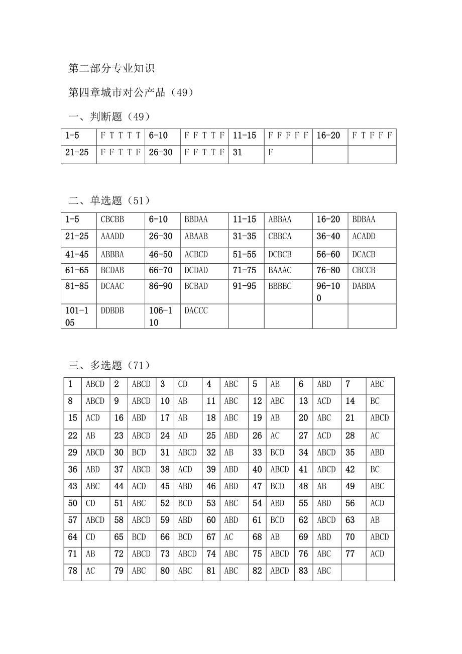 银行员工岗位资格培训考试：产品经理（三农业务）习题集参考答案.doc_第3页