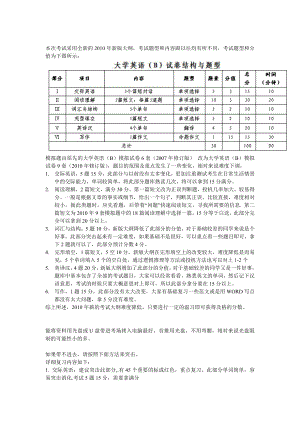 统考大学英语B考试技巧.doc