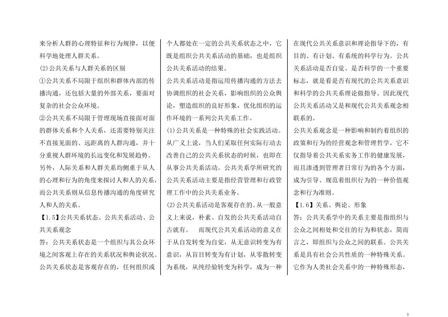 [自考]自考公共关系学专业考点要点复习资料.doc_第3页