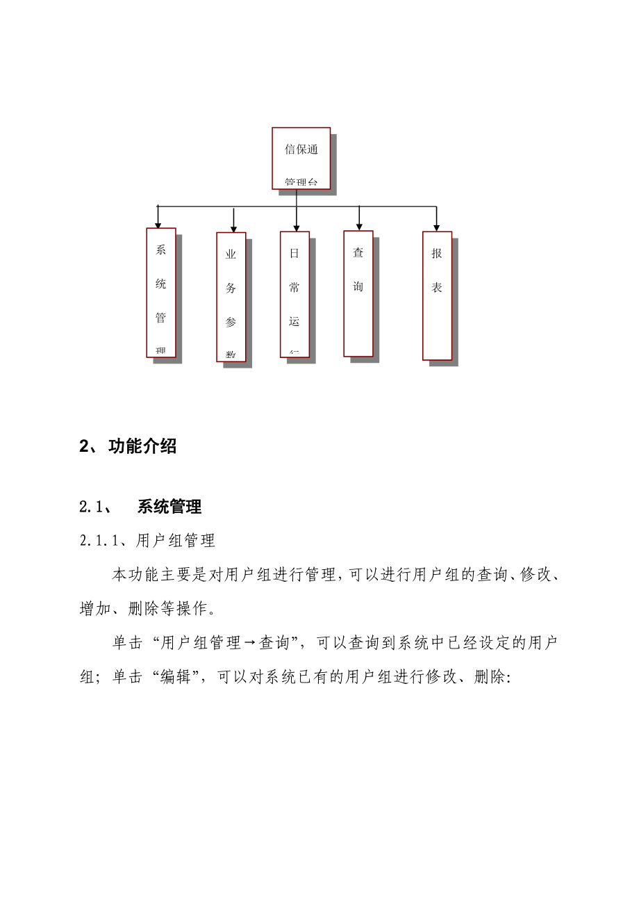 信用社（银行）信保通管理台操作说明书.doc_第3页